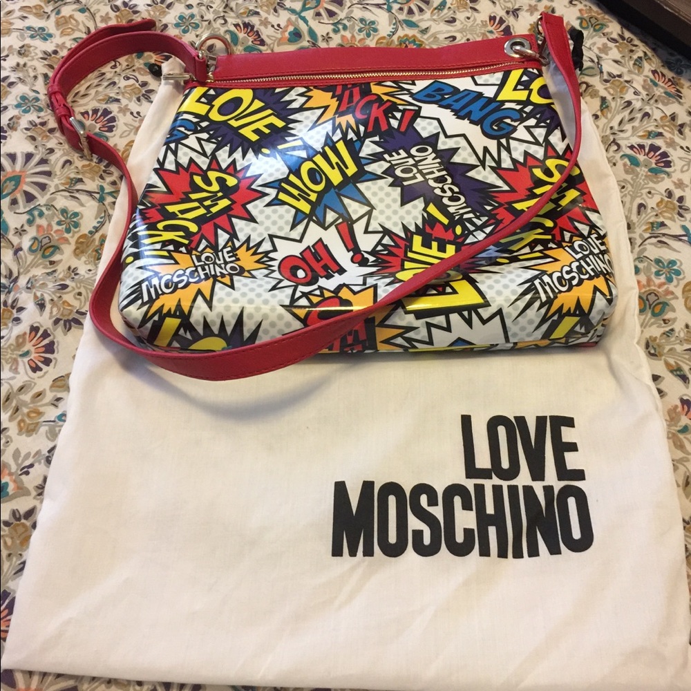 Love Moschino Pop Art Crossbody/Clutch